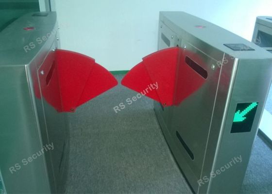 자동적인 안전 방수 플랩 방벽 문 전기 두 배 날개 십자형 회전식 문