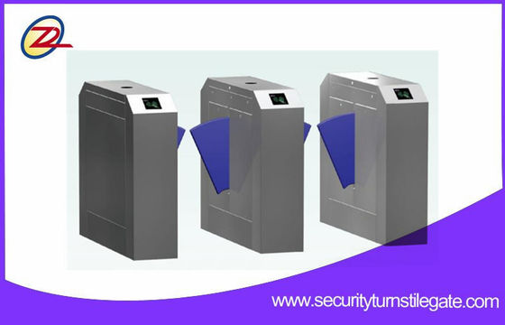 스테인리스 십자형 회전식 문 플랩 장벽 문 Rfid 입구 체계 AC220V±10V