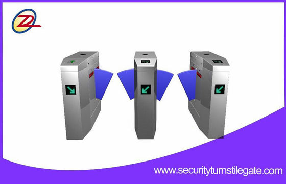 스테인리스 십자형 회전식 문 플랩 장벽 문 Rfid 입구 체계 AC220V±10V