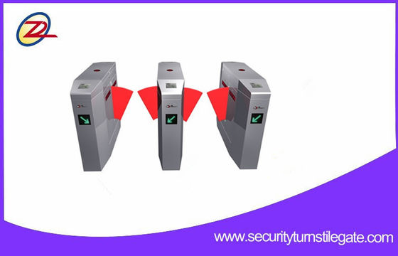 스테인리스 십자형 회전식 문 플랩 장벽 문 Rfid 입구 체계 AC220V±10V