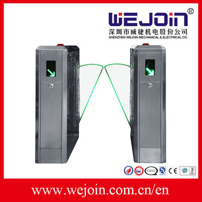전철역을 위한 반대로 찌끼 기능을 가진 110V/220V 스테인리스 플랩 방벽 문
