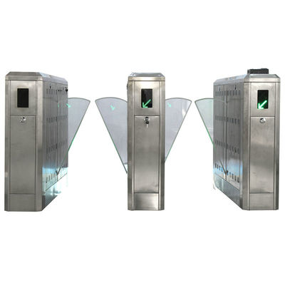 전철역을 위한 반대로 찌끼 기능을 가진 110V/220V 스테인리스 플랩 방벽 문