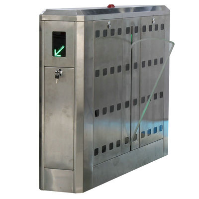 전철역을 위한 반대로 찌끼 기능을 가진 110V/220V 스테인리스 플랩 방벽 문
