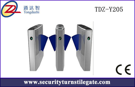 RS485 TCP/IP 접근 제한을 가진 전자 십자형 회전식 문 플랩 방벽 문