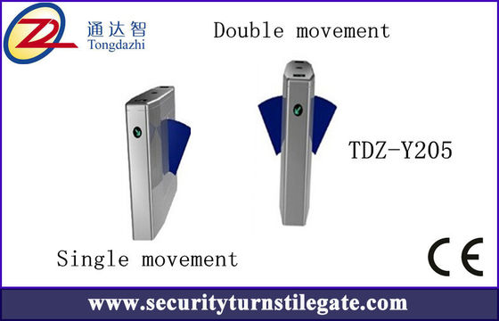 RS485 TCP/IP 접근 제한을 가진 전자 십자형 회전식 문 플랩 방벽 문