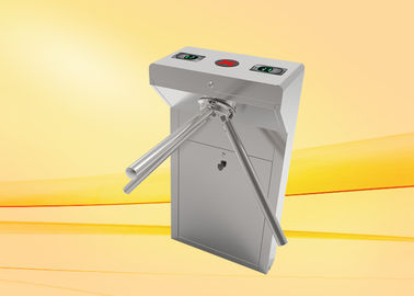 RFID 독자와 가진 반 자동적인 접근 제한 삼각 십자형 회전식 문 문을 방수 처리하십시오