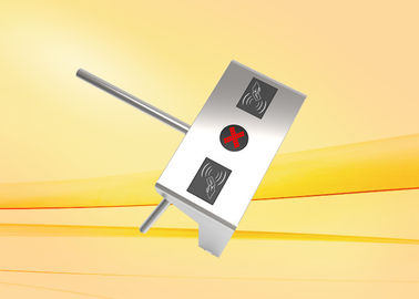 문 안전 접근 제한 RFID 유명 관광지를 위한 자동적인 삼각 십자형 회전식 문