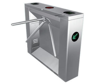 0.2s RS485 ID 카드 다목적 304 # 공항에 대 한 스테인레스 스틸 삼각대 Turnstile 게이트