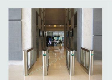 IC 카드 판독기 슈퍼마켓 자동 입구, 가득 차있는 고도 건이 손상된 팔 십자형 회전식 문 체계